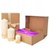 Set de 3 lumânări decorative din ceară de soia Noble