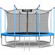  TRAMPOLIN DE GRADINA 13ft/404cm cu plasa interioara si scara NEO SPORT