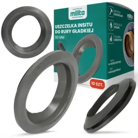   Garnitura din cauciuc Millto pentru teava neteda 110 mm, set 10 bucati