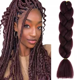    PĂR ARTIFICIAL SINTETIC PENTRU împletituri Impletituri Extensii Dreadlocks MARO 99J