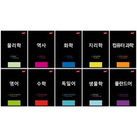  Un set de 10 caiete A5 60k tematice cu cheat sheets K-POP