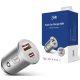  Încărcător auto 3mk Hyper 30W, USB-C USB-A