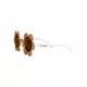  Ochelari de soare cu flori Elle Porte, filtru UV400 - Bellis Vanilla