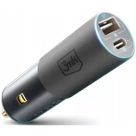    Încărcător 3MK USB USB-C 100W - Cel mai puternic încărcător auto