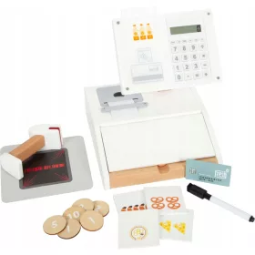  Casa de marcat pentru copii cu calculator Small Foot 12249