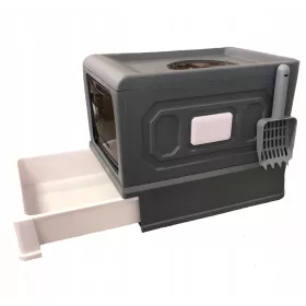  Cutie de gunoi mare pliabilă cu sertar + LOPATA (F050)