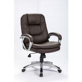  Fotoliu birou Sofatel Eago EG-222 din piele maro