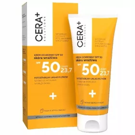   Cremă Protecție Solară SPF 50 CERA+ Solutions pentru Piele Sensibilă