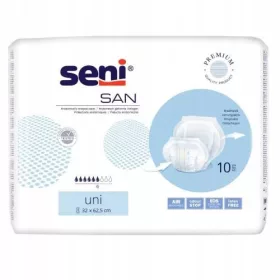  Scutece anatomice Seni San Uni 10 buc.