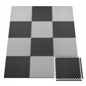  Covoraș de exerciții Hop-Sport 240 cm x 180 cm negru