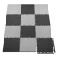  Covoraș de exerciții Hop-Sport 240 cm x 180 cm negru