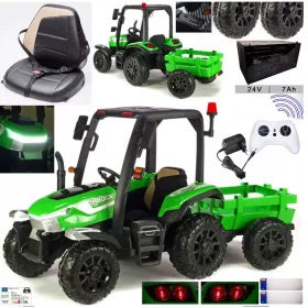    Tractor pentru copii cu baterie 24V, putere 400WAT, roti EVA