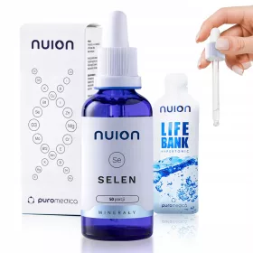   Supliment alimentar NUION cu Selen – Suport pentru imunitate și tiroidă, 50 ml