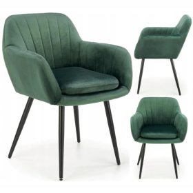  Scaun Halmar, stofa, nuante de verde, 1 buc.