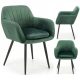  Scaun Halmar, stofa, nuante de verde, 1 buc.
