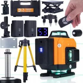  NIVEL LASER CROSS-CROSS 360 16L + STÂL DE TREPIED