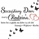  Inscripție pe autocolant Happy Home 284