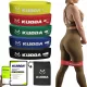  Set de 5 mini benzi din material pentru exerciții HIP BAND