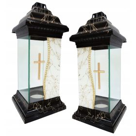  LUMANARE LUMANARI CAPELA VITRALII DECORATIVA MARE