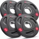  Set de greutati olimpice 4x2.5kg fonta 50mm fonta cauciucata
