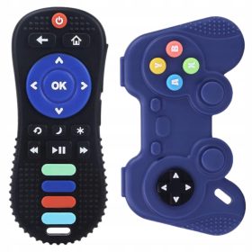  Dintitor senzorial Gigi Kids, silicon, nuante de albastru