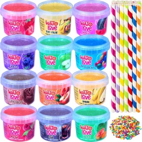    Dispozitiv pentru vată de zahăr WatoLove 12 zaharuri colorate pentru vată de zahăr WatoLove multicolor 1 W
