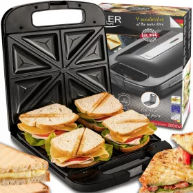    Pâine de pâine Adler AD 3055 negru 2000 W + card de garanție produs
