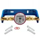 Contor de apă caldă Maddalena DN15 cu suport, Q3 2,5 m³/h