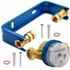 Apometru Maddalena DN20 pentru apa rece cu suport, Q3 4 m³/h