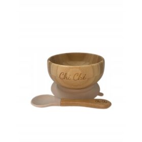  Farfurie CHI CHI, bambus maro