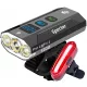  Lampă pentru bicicletă Spectre ProLight2 1200 lm USB + Lampă pentru bicicletă Spectre YQ-Y19 baterie de 120 lm