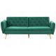  Canapea Beliani BARDU, 213 x 106 cm, stofa nuante de verde