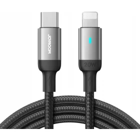  Joyroom USB tip C - Cablu Apple Lightning 1,2 m negru