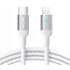  Joyroom USB tip C - Cablu Apple Lightning 1,2 m alb