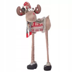   Renul de Crăciun Springos CA0107 cu înălțimea de 84–124 cm