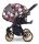  carucior, negru si auriu, fata si spate, roz, usor DEPORTE, pana la 22 kg