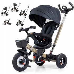 Tricicleta Milly Mally Movi Neagra