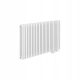  Radiator decorativ orizontal PO2 600x986mm alb