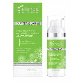    Bielenda Professional SupremeLab Sebio Derm 50 Cremă de față anti-imperfecțiuni zi și noapte SPF 50 ml