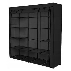  Dulap Gockowiak Olena 165 x 170 x 45 cm negru