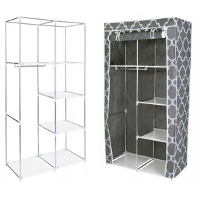    Dulap Gockowiak 5902340316122 90 x 170 x 45 cm nuanțe de gri