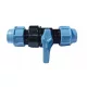 Robinet cu bila Unidelta pentru teava PE 50 mm, PN16