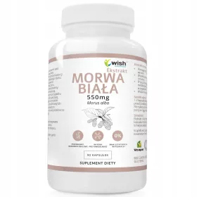   Supliment Morwa Biała 550mg - Extract Natural Pentru Reglarea Glicemiei