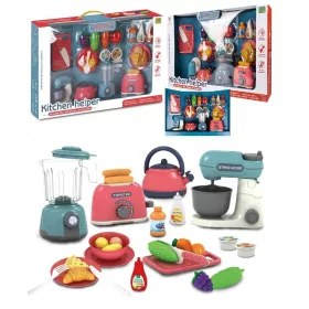    Bucătărie SET APARATE DE CASĂ blender toaster ceainic mixer