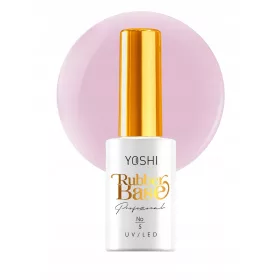    Yoshi Rubber Base No5 10 ml bază roz pentru construcția unghiilor