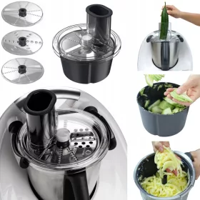    Dispozitiv de feliere thermoCOOKING TitaniumSlicer(R) pentru VORWERK Thermomix TM6 și TM5 1500 W