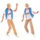  Papusa Simba Toys Kevin in haine la moda