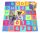  Covoraș din spumă Eva MARE Puzzle cu numere alfabetice colorate 36 buc
