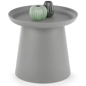    Masuta de cafea Halmar Alexis, rotunda, 50 x 50 x 46 cm, nuante de gri