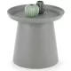  Masuta de cafea Halmar Alexis, rotunda, 50 x 50 x 46 cm, nuante de gri